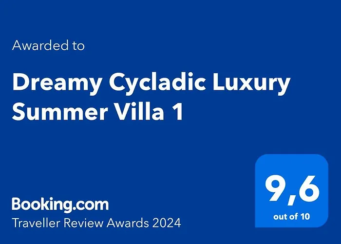 Dreamy Cycladic Luxury Summer 1 * Sotiras